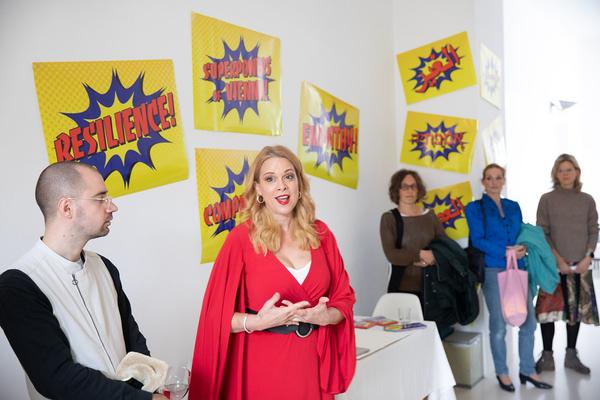 Vienna Art Week: Chase Masterson @ Open Studio Days 2019 Q21 MuseumsQuartier Wien (16.11.2019) https://www.viennaartweek.at/de/open-studio-days | Foto: eSeL Foto: eSeL.at - Lorenz Seidler