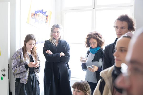 Vienna Art Week: Chase Masterson @ Open Studio Days 2019 Q21 MuseumsQuartier Wien (16.11.2019) https://www.viennaartweek.at/de/open-studio-days | Foto: eSeL Foto: eSeL.at - Lorenz Seidler
