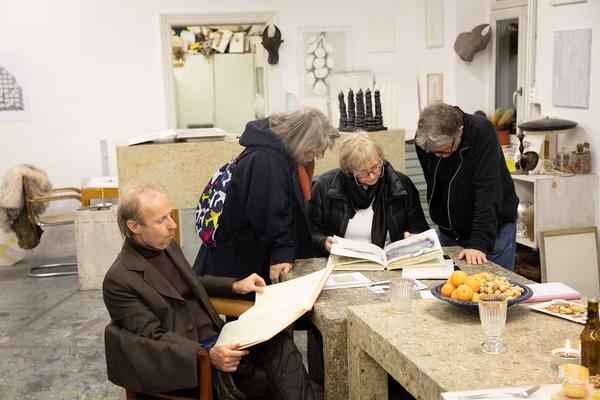 Vienna Art Week - Open Studio Days 2019: Katharina und Toni Fink (17.11.2019) https://www.viennaartweek.at/de/open-studio-days | Foto: eSeL Foto: eSeL.at - Lorenz Seidler