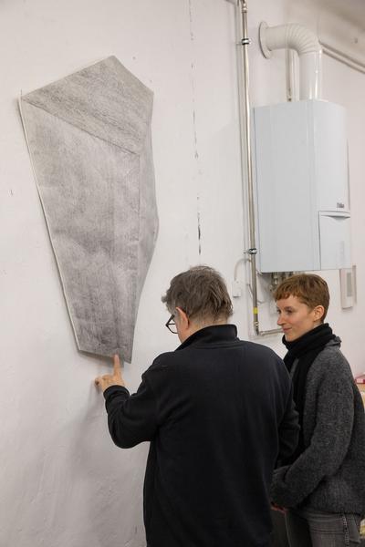 Vienna Art Week - Open Studio Days 2019: Katharina und Toni Fink (17.11.2019) https://www.viennaartweek.at/de/open-studio-days | Foto: eSeL Foto: eSeL.at - Lorenz Seidler