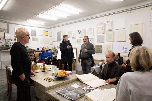 Vienna Art Week - Open Studio Days 2019: Katharina und Toni Fink (17.11.2019) https://www.viennaartweek.at/de/open-studio-days | Foto: eSeL Foto: eSeL.at - Lorenz Seidler