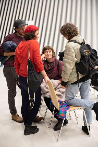 Vienna Art Week - Open Studio Days Line Up: Outside the Box – wissenschaftliche und künstlerische Erzählweisen im Spannungsfeld von Humanismus, Feminismus und Digital Data (Auditorium Angewandte, 17.11.2019) https://www.viennaartweek.at | Foto: eSeL Foto: eSeL.at - Lorenz Seidler