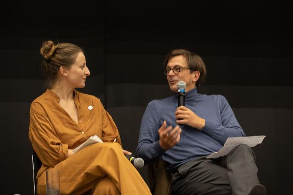 Vienna Art Week - Open Studio Days Line Up: Outside the Box – wissenschaftliche und künstlerische Erzählweisen im Spannungsfeld von Humanismus, Feminismus und Digital Data (Auditorium Angewandte, 17.11.2019) https://www.viennaartweek.at | Foto: eSeL Foto: eSeL.at - Lorenz Seidler