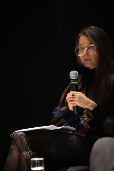 Vienna Art Week - Open Studio Days Line Up: Lisl Ponger &  Karin Ferrari im Gespräch mit Kuratorin Angela Stief (Auditorium Angewandte, 17.11.2019) https://www.viennaartweek.at | Foto: eSeL Foto: eSeL.at - Lorenz Seidler