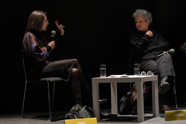 Vienna Art Week - Open Studio Days Line Up: Lisl Ponger &  Karin Ferrari im Gespräch mit Kuratorin Angela Stief (Auditorium Angewandte, 17.11.2019) https://www.viennaartweek.at | Foto: eSeL Foto: eSeL.at - Lorenz Seidler