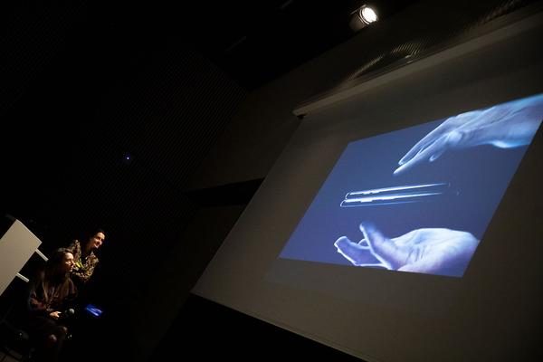 Vienna Art Week - Open Studio Days Line Up: Lisl Ponger &  Karin Ferrari im Gespräch mit Kuratorin Angela Stief (Auditorium Angewandte, 17.11.2019) https://www.viennaartweek.at | Foto: eSeL Foto: eSeL.at - Lorenz Seidler