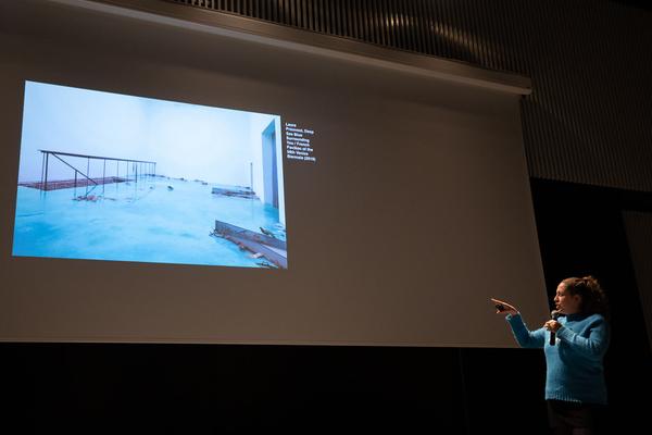 Vienna Art Week - Open Studio Days Line Up: Lisl Ponger &  Karin Ferrari im Gespräch mit Kuratorin Angela Stief (Auditorium Angewandte, 17.11.2019) https://www.viennaartweek.at | Foto: eSeL Foto: eSeL.at - Lorenz Seidler