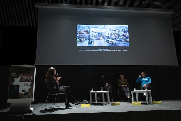 Vienna Art Week - Open Studio Days Line Up: Lisl Ponger &  Karin Ferrari im Gespräch mit Kuratorin Angela Stief (Auditorium Angewandte, 17.11.2019) https://www.viennaartweek.at | Foto: eSeL Foto: eSeL.at - Lorenz Seidler