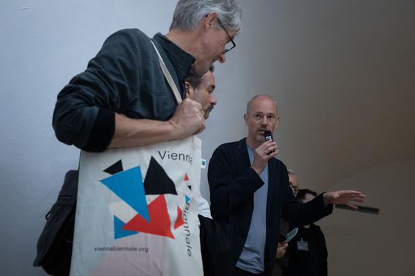 VIENNA BIENNALE 2019: Future Factory (29.5. - 6.10.2019, Pressekonferenz) http://www.viennabiennale.org/ausstellungen/detail/urbane-produktion-kreislaeufe-einer-stadt/ | Foto: eSeL Foto: eSeL.at - Lorenz Seidler