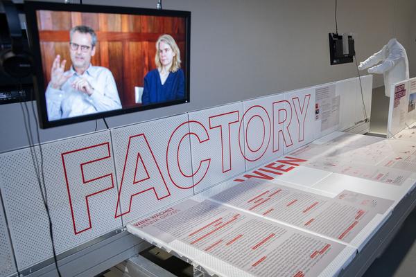 VIENNA BIENNALE 2019: Future Factory (29.5. - 6.10.2019, Pressekonferenz) http://www.viennabiennale.org/ausstellungen/detail/urbane-produktion-kreislaeufe-einer-stadt/ | Foto: eSeL Foto: eSeL.at - Lorenz Seidler