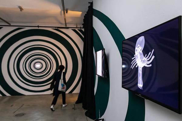 VIENNA BIENNALE 2019: Noise Aquarium (29.5. - 27.09..2019, Pressekonferenz) http://www.viennabiennale.org | http://www.ailab.at/upcoming/change-was-our-only-chance | Foto: eSeL Foto: eSeL.at - Lorenz Seidler