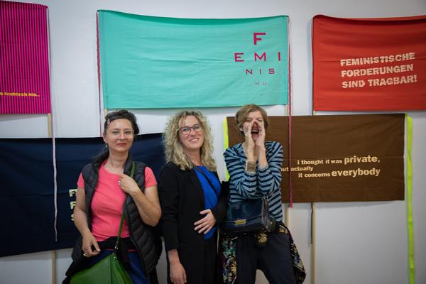 das weisse haus: "„Wie wir arbeiten wollen – Kollektives Handeln und künstlerische Komplizinnenschaft“(02.10. – 9.11.2019) https://w.dasweissehaus.at | Foto: eSeL Foto: eSeL.at - Lorenz Seidler