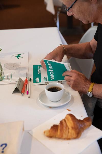 AzW Stadtlabor: Wie Wir Wohnen. Schlüsselübergabe (21.9.2019) https://stadtlabore.wien.gv.at/site/willst-du-hier-wohnen | Foto: eSeL Foto: eSeL.at - Lorenz Seidler