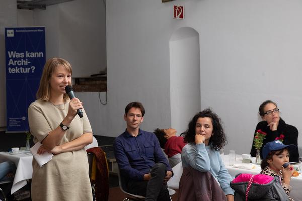 AzW Stadtlabor: Wie Wir Wohnen. Schlüsselübergabe (21.9.2019) https://stadtlabore.wien.gv.at/site/willst-du-hier-wohnen | Foto: eSeL Foto: eSeL.at - Lorenz Seidler