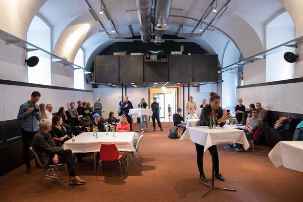 AzW Stadtlabor: Wie Wir Wohnen. Erfahrungsaustausch (22.9.2019) https://stadtlabore.wien.gv.at/site/willst-du-hier-wohnen | Foto: eSeL Foto: eSeL.at - Lorenz Seidler