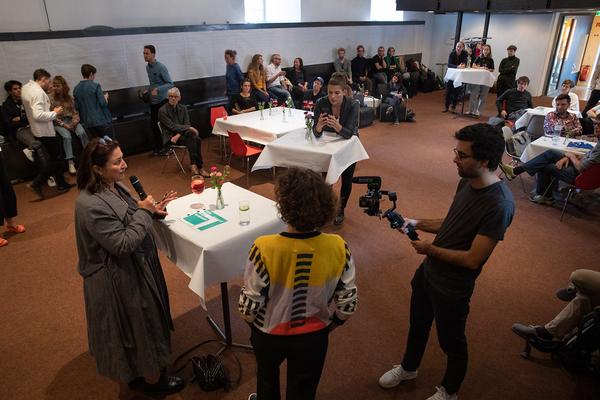 AzW Stadtlabor: Wie Wir Wohnen. Erfahrungsaustausch (22.9.2019) https://stadtlabore.wien.gv.at/site/willst-du-hier-wohnen | Foto: eSeL Foto: eSeL.at - Lorenz Seidler