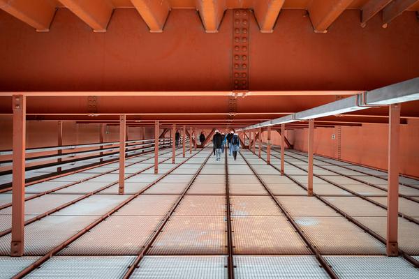 Wien Modern: Modified Grounds (Brigittenauer Brücke, 3.11.2019) https://esel.at/termin/103686 | Foto: eSeL Foto: eSeL.at - Lorenz Seidler