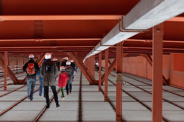 Wien Modern: Modified Grounds (Brigittenauer Brücke, 3.11.2019) https://esel.at/termin/103686 | Foto: eSeL Foto: eSeL.at - Lorenz Seidler
