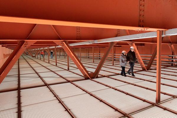 Wien Modern: Modified Grounds (Brigittenauer Brücke, 3.11.2019) https://esel.at/termin/103686 | Foto: eSeL Foto: eSeL.at - Lorenz Seidler
