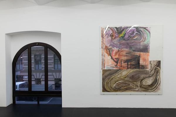 Galerie Meyer Kainer: 1. COLOR 2. HOLE AND 3. JOKE. Selected Works on Paper (17.1. – 7.3. 2020) https://esel.at/termin/104536 | Foto: eSeL Foto: eSeL.at - Lorenz Seidler