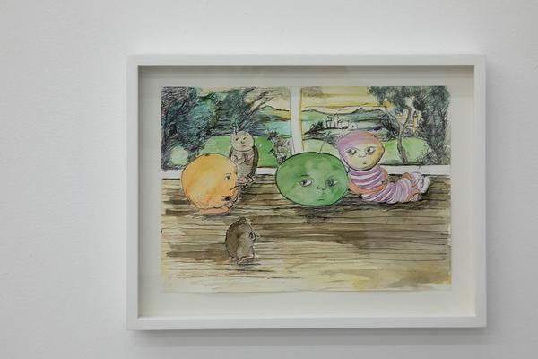 Galerie Meyer Kainer: 1. COLOR 2. HOLE AND 3. JOKE. Selected Works on Paper (17.1. – 7.3. 2020) https://esel.at/termin/104536 | Foto: eSeL Foto: eSeL.at - Lorenz Seidler