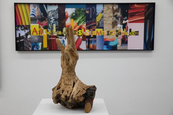 Galerie Martin Janda: Balteo-Yazbeck "All the Lands from Sunrise to Sunset"
 (16.1. - 29.2.2020) https://esel.at/termin/104535 | Foto: eSeL Foto: eSeL.at - Lorenz Seidler