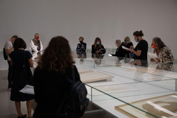mumok: Andy Warhol Exhibits. A glittering Alternative (25.9.2020 - 31.1.2021) https://www.mumok.at/de/events/andy-warhol-exhibits | Foto: eSeL Foto: eSeL.at - Lorenz Seidler