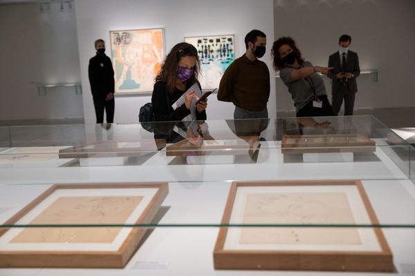 mumok: Andy Warhol Exhibits. A glittering Alternative (25.9.2020 - 31.1.2021) https://www.mumok.at/de/events/andy-warhol-exhibits | Foto: eSeL Foto: eSeL.at - Lorenz Seidler