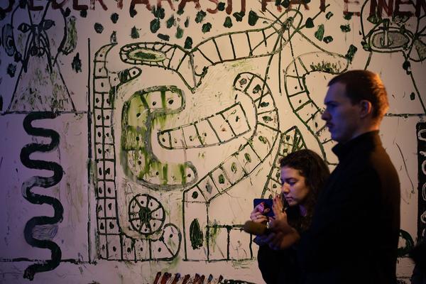 MuseumsQuartier Wien: Bilderbuch - Approximation (frei_raum Q21 exhibition space, 27.2.2020, Pressekonferenz) https://www.mqw.at/programm/2020/approximation-by-bilderbuch/ | Foto: eSeL Foto: eSeL.at - Lorenz Seidler