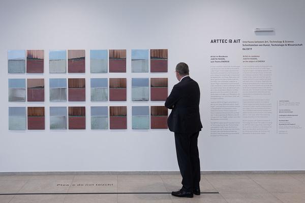 AIT Austrian Institute of Technology: Judith Fegerl - Artist in Residence @ ARTTEC (06.2019 - 01.2021) https://www.ait.ac.at/presse/arttec-ait | Foto: eSeL Foto: eSeL.at - Lorenz Seidler