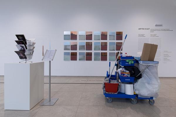 AIT Austrian Institute of Technology: Judith Fegerl - Artist in Residence @ ARTTEC (06.2019 - 01.2021) https://www.ait.ac.at/presse/arttec-ait | Foto: eSeL Foto: eSeL.at - Lorenz Seidler