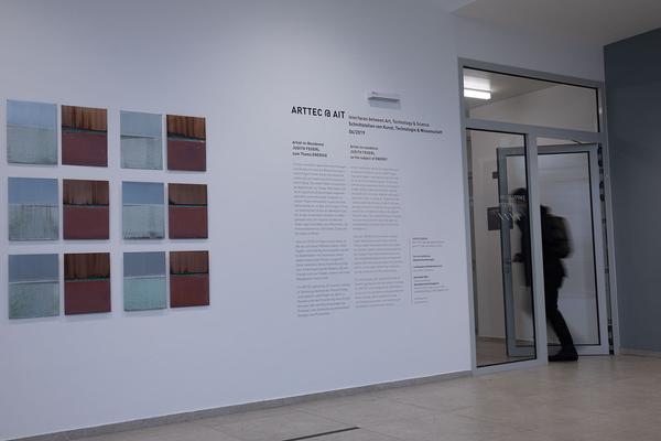 AIT Austrian Institute of Technology: Judith Fegerl - Artist in Residence @ ARTTEC (06.2019 - 01.2021) https://www.ait.ac.at/presse/arttec-ait | Foto: eSeL Foto: eSeL.at - Lorenz Seidler
