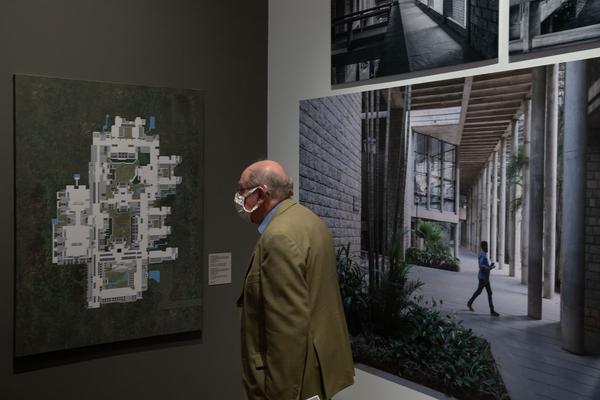 Az W Architekturzentrum Wien: Balkrishna Doshi. Architektur für den Menschen (29.5. - 29.6.2020) https://www.azw.at/de/termin/balkrishna-doshi | Foto: eSeL Foto: eSeL.at - Lorenz Seidler
