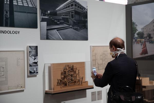 Az W Architekturzentrum Wien: Balkrishna Doshi. Architektur für den Menschen (Wieder Eröffnung, 29.5.2020) https://www.azw.at/de/termin/balkrishna-doshi | Foto: eSeL Foto: eSeL.at - Lorenz Seidler