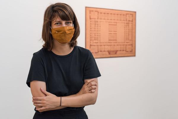 xhibit E: Preisverleihuung Birgit-Jürgenssen-Preis 2020: Jannik Franzen (17.9.2020) https://www.akbild.ac.at/Portal/universitaet/uber-uns/news/birgit-juergenssen-preis-2020-geht-an-jannik-franzen | Foto: eSeL.at - Joanna Pianka