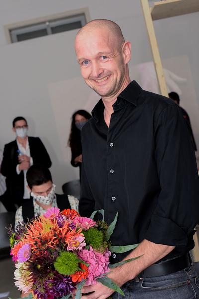 xhibit E: Preisverleihuung Birgit-Jürgenssen-Preis 2020: Jannik Franzen (17.9.2020) https://www.akbild.ac.at/Portal/universitaet/uber-uns/news/birgit-juergenssen-preis-2020-geht-an-jannik-franzen | Foto: eSeL.at - Joanna Pianka