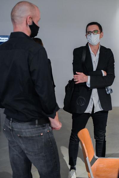 xhibit E: Preisverleihuung Birgit-Jürgenssen-Preis 2020: Jannik Franzen (17.9.2020) https://www.akbild.ac.at/Portal/universitaet/uber-uns/news/birgit-juergenssen-preis-2020-geht-an-jannik-franzen | Foto: eSeL.at - Joanna Pianka