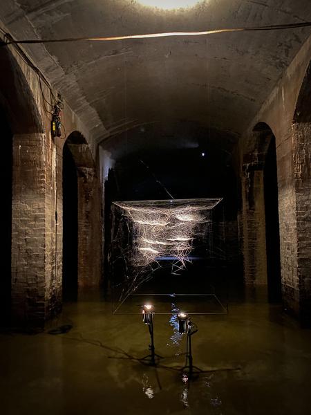 Cisternerne Kopenhagen: Tomas Saraceno (2.6.2020 - 30.11.2021) https://cisternerne.dk/en | Foto: eSeL