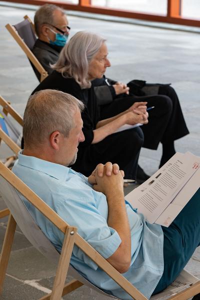 Belvedere 21: Community Outreach: Anita Fuchs: Spaziergangs Ruderalflora mit  Ernst Vitek & Skulpturengarten feat. Marlene Hausegger (16.7.2020)  https://esel.at/termin/106181 | Foto: eSeL Foto: eSeL.at - Lorenz Seidler