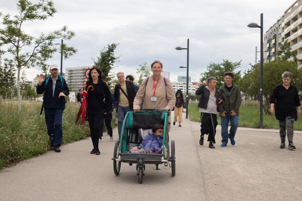 Belvedere 21: Community Outreach: Marlene Hausegger & Anita Fuchs: Spaziergangs Ruderalflora mit  Ernst Vitek. (16.7.2020)  https://esel.at/termin/106181 | Foto: eSeL Foto: eSeL.at - Lorenz Seidler