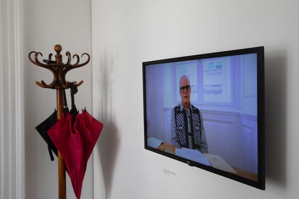 Galerie nächst St. Stephan - curated by Hans Ulrich Obrist: "Schutzgeister" - Friederike Mayröcker (5.9. - 10.10.2020) https://esel.at/termin/106747 | Foto: eSeL Foto: eSeL.at - Lorenz Seidler