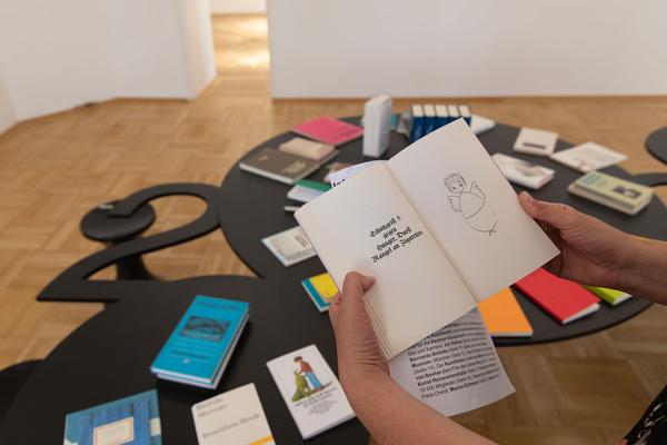 Galerie nächst St. Stephan - curated by Hans Ulrich Obrist: "Schutzgeister" - Friederike Mayröcker (5.9. - 10.10.2020) https://esel.at/termin/106747 | Foto: eSeL Foto: eSeL.at - Lorenz Seidler