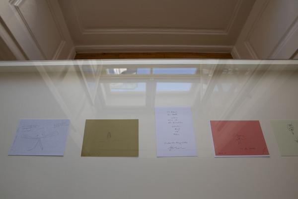 Galerie nächst St. Stephan - curated by Hans Ulrich Obrist: "Schutzgeister" - Friederike Mayröcker (5.9. - 10.10.2020) https://esel.at/termin/106747 | Foto: eSeL Foto: eSeL.at - Lorenz Seidler