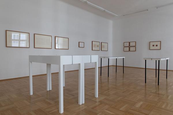 Galerie nächst St. Stephan - curated by Hans Ulrich Obrist: "Schutzgeister" - Friederike Mayröcker (5.9. - 10.10.2020) https://esel.at/termin/106747 | Foto: eSeL Foto: eSeL.at - Lorenz Seidler