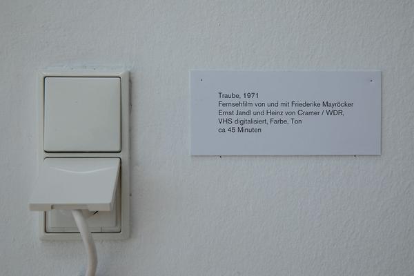 Galerie nächst St. Stephan - curated by Hans Ulrich Obrist: "Schutzgeister" - Friederike Mayröcker (5.9. - 10.10.2020) https://esel.at/termin/106747 | Foto: eSeL Foto: eSeL.at - Lorenz Seidler