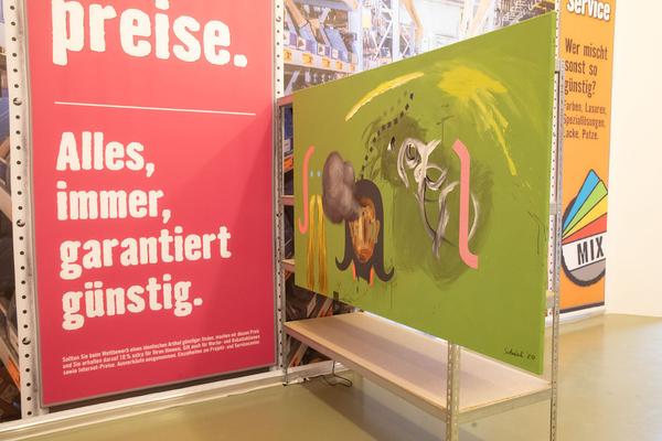 Galerie Crone Wien: curated by Jakob Lena Knebl "Diskrete Simulation" (8.9. - 26.9.2020) https://esel.at/termin/106102 |  Foto: eSeL Foto: eSeL.at - Lorenz Seidler