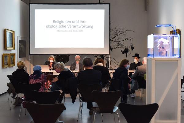 Dom Museum Wien: Domerstag - Religionen und ihre ökologische Verantwortung (22.10.2020) https://dommuseum.at/201022_EVENT_Talk | Foto: eSeL.at - Joanna Pianka Foto: eSeL.at - Joanna Pianka