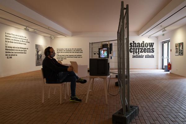 Kunsthalle Wien: Želimir Žilnik. Shadow Citizens (24.19.2020 - 17.1.2021) https://kunsthallewien.at/ausstellung/zelimir-zilnik-shadow-citizens | Foto: eSeL Foto: eSeL.at - Lorenz Seidler