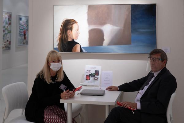 Wikam: Fair for Art (Aula der Wissenschaften, 3.10. - 11.10.2020) https://esel.at/termin/107049 | Foto: eSeL Foto: eSeL.at - Lorenz Seidler