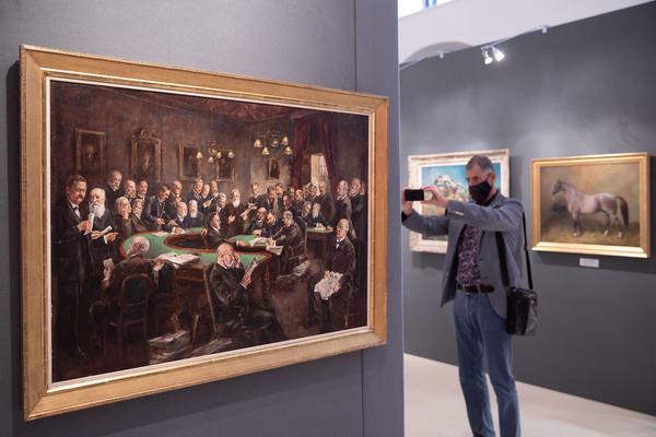 Wikam: Fair for Art (Aula der Wissenschaften, 3.10. - 11.10.2020) https://esel.at/termin/107049 | Foto: eSeL Foto: eSeL.at - Lorenz Seidler